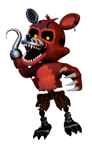 C4D FNAF World Adventure nightmare foxy full body by mauricio2006 on  DeviantArt