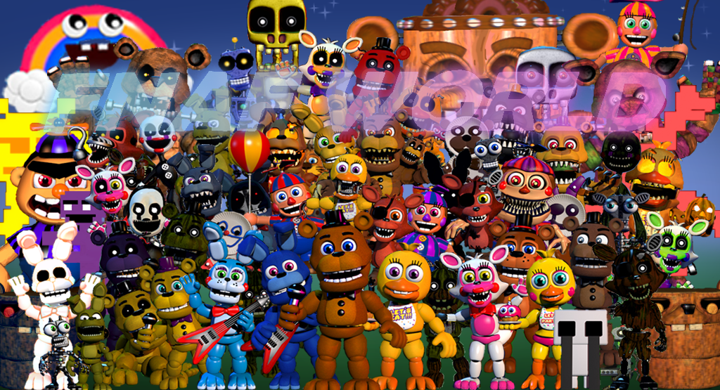 FNaF World Pack wip 2 by stars255 on DeviantArt