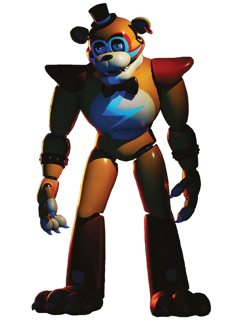 Glamrock Freddy Book Render by JoltGametravel on DeviantArt