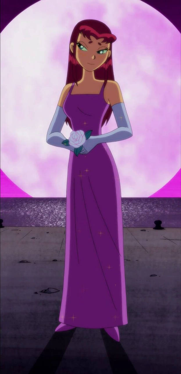 StarFire in prom dress by tejamaddi on DeviantArt