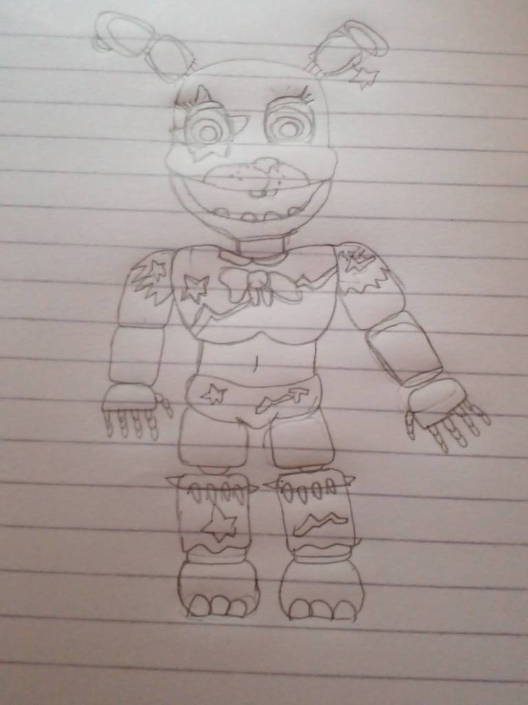 Fnaf- Glamrock Bonnie by MeowChats on DeviantArt