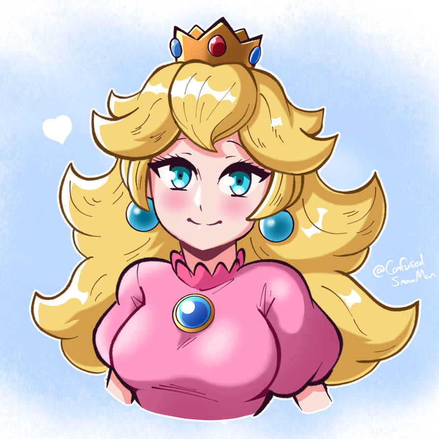 Princess Peach - Super Mario Bros by ConfusedSnowMan on DeviantArt
