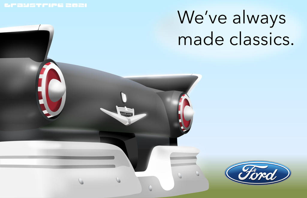 Ford Script Ad Ford Advertisement by graystripe2821DA on DeviantArt