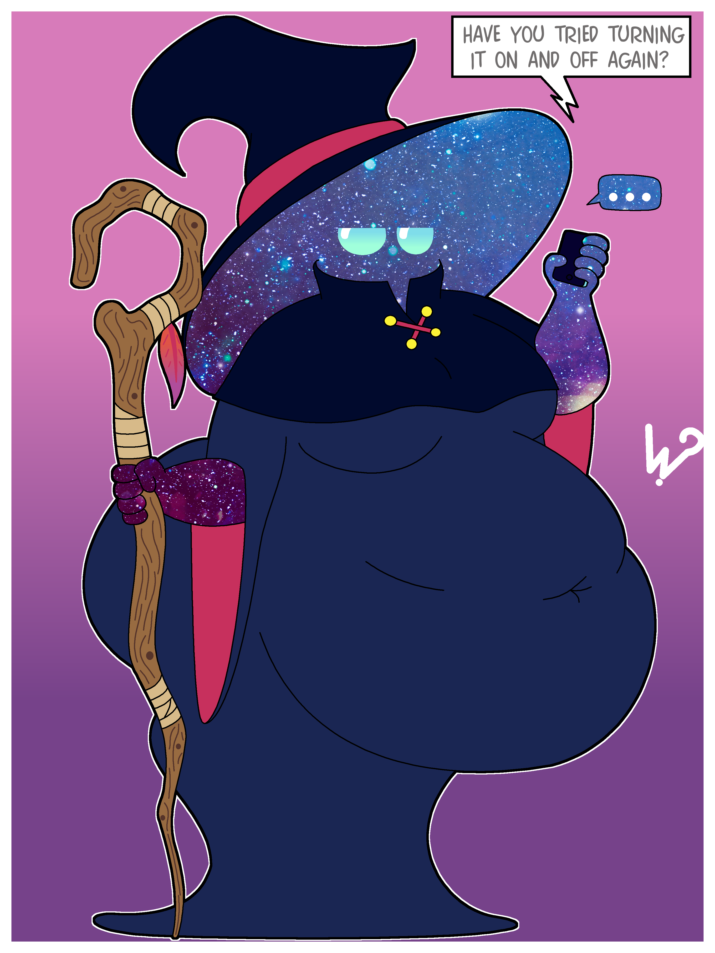 Magic Vs Technology Deviantart Magical Tech Support by WhouldYouLookAtThat on DeviantArt