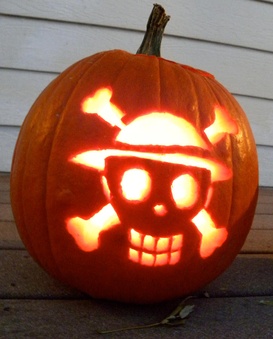 One Piece pumpkin carving #onepice #onepieceanime #onepieceluffy