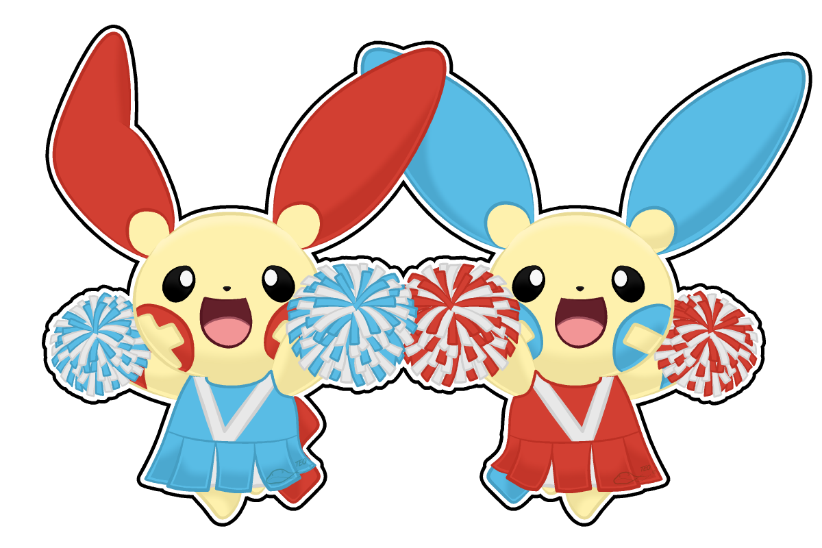 Cheerleader Plusle + Minun