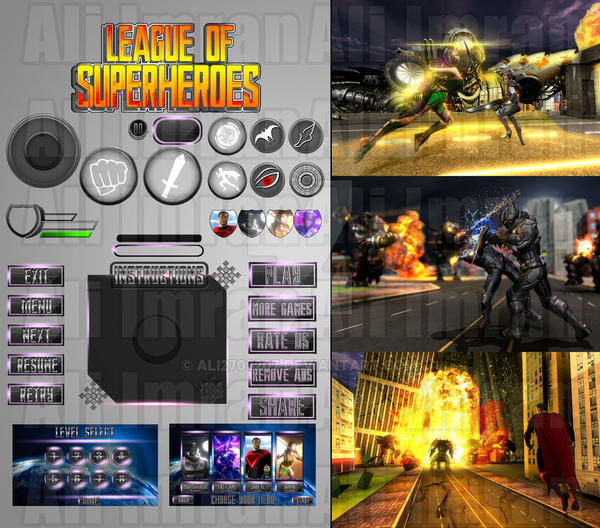 League of Superheroes by Ali2703207 on DeviantArt