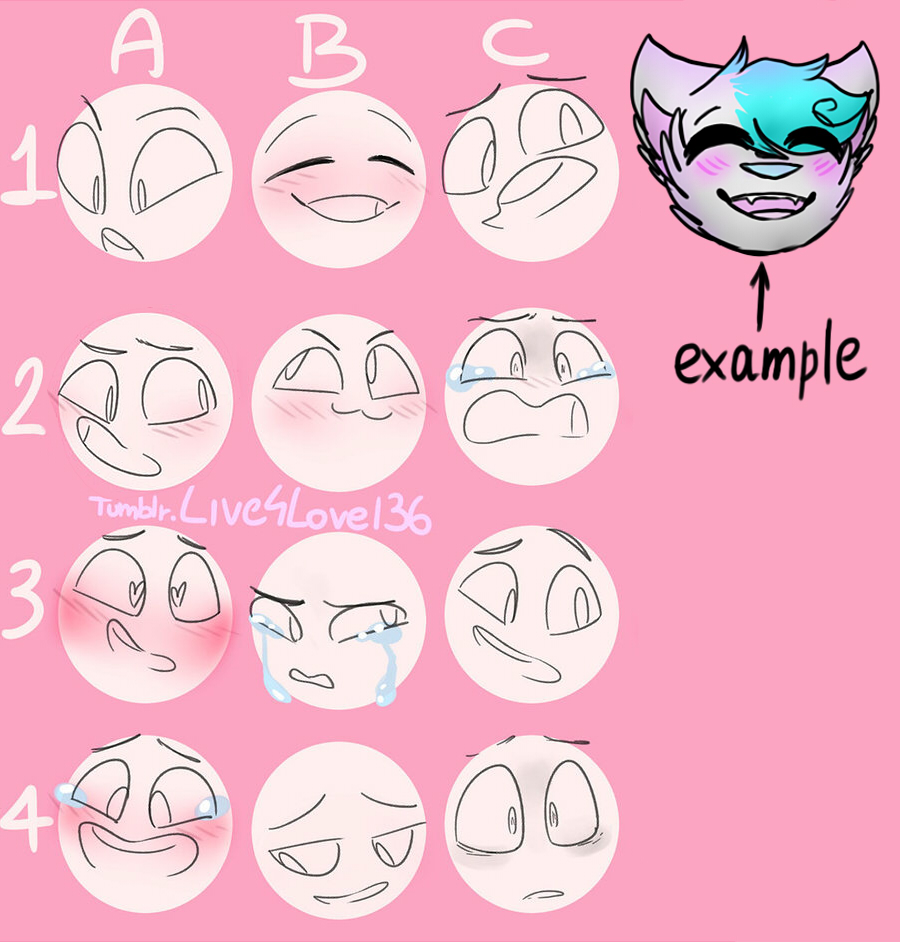 Expression Ych Open By Cattyangel On Deviantart