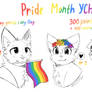 Pride Month YCH Closed