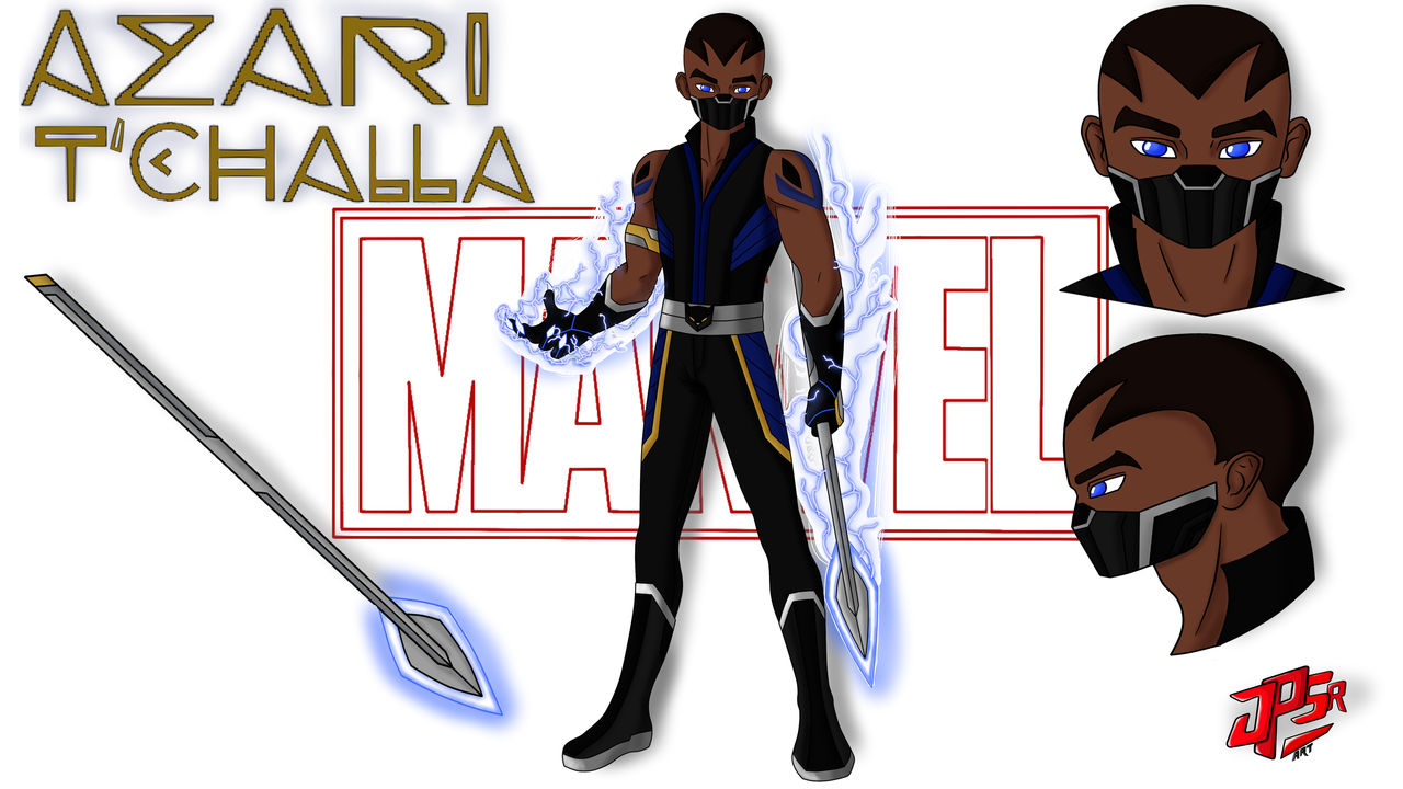 Azari Face Azari T'challa by Juan-JPSR on DeviantArt