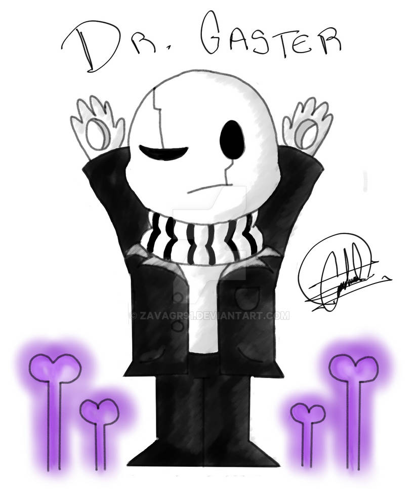 Hands up!! Little Gaster by Zavagr91 on DeviantArt