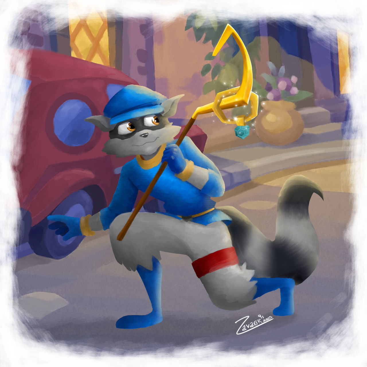 Sly Layd Sly Cooper by Zavagr91 on DeviantArt