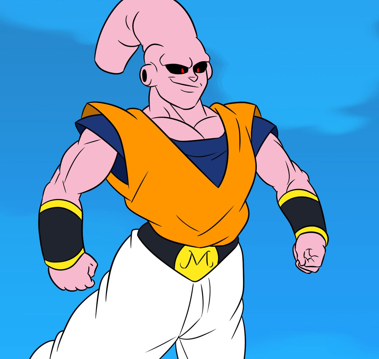 Maten Boo majin boo absorbing by kish95 on DeviantArt
