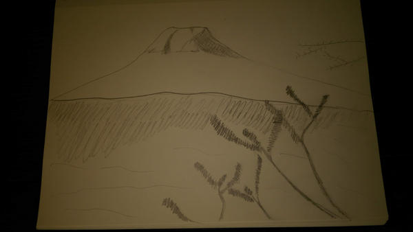 Sketch#1 mt fuji-esque