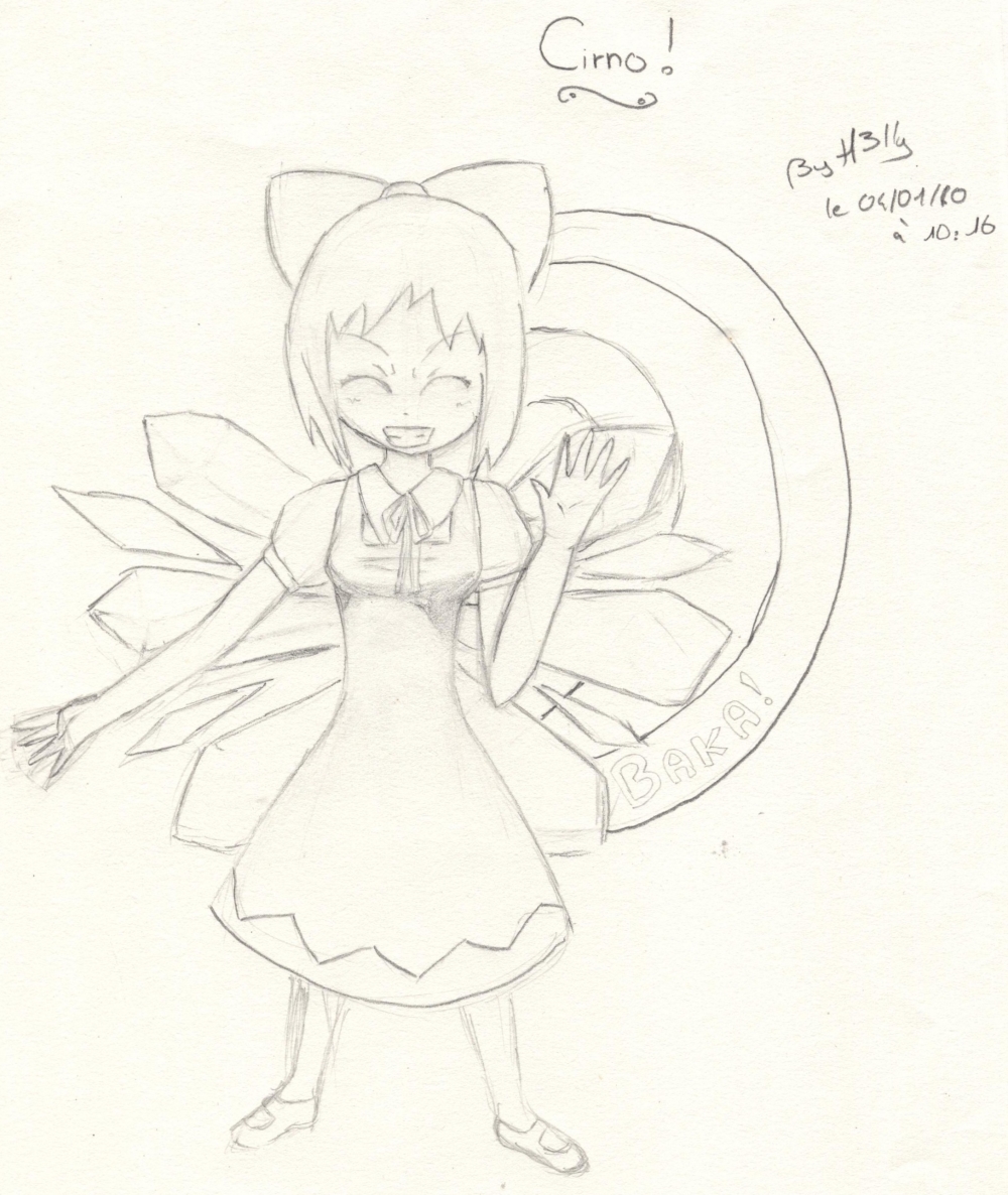 Chiruno by H3lly-H0lly on DeviantArt