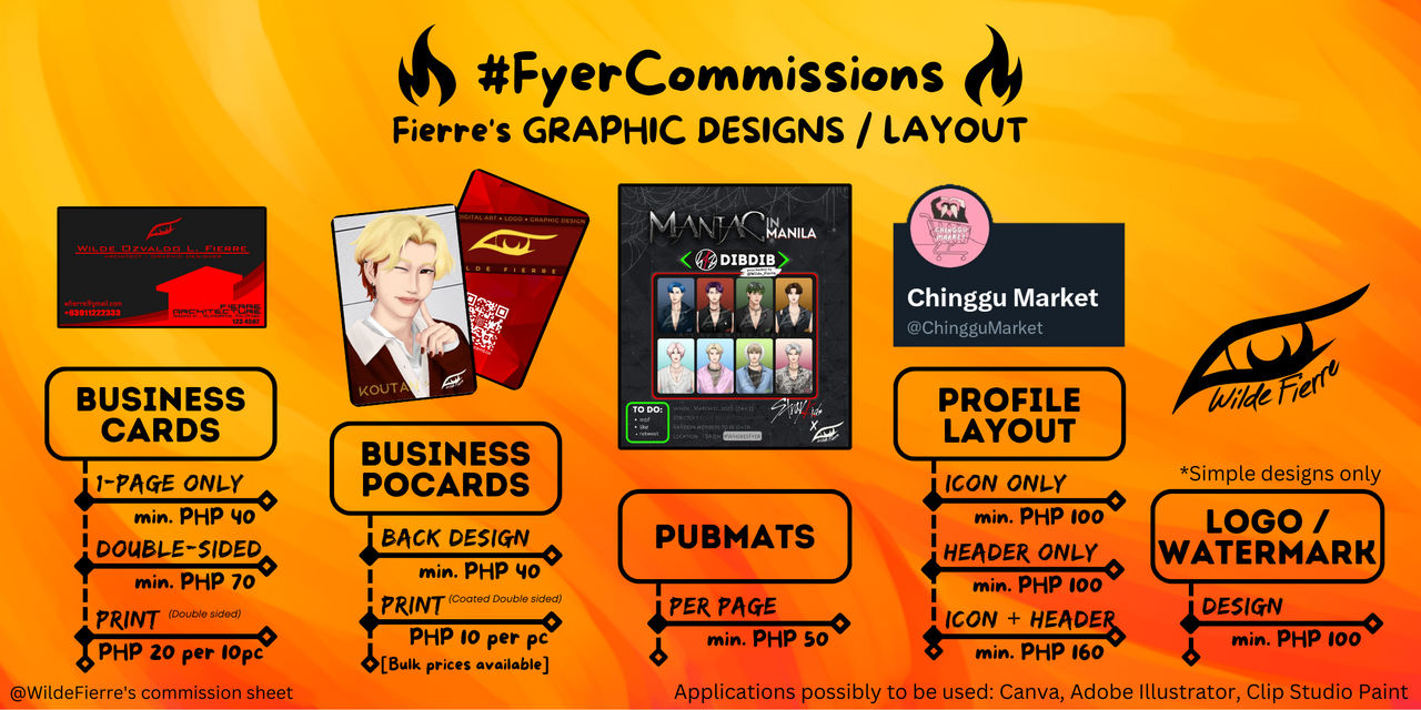 Commissioning Graphics Graphic Design Commission Sheet by WildeFierre on DeviantArt
