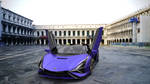 Lamborghini Sian Viola front by bacarlitos