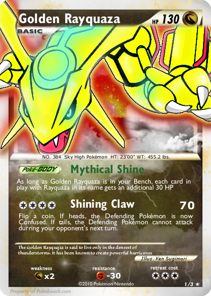 Golden Rayquaza