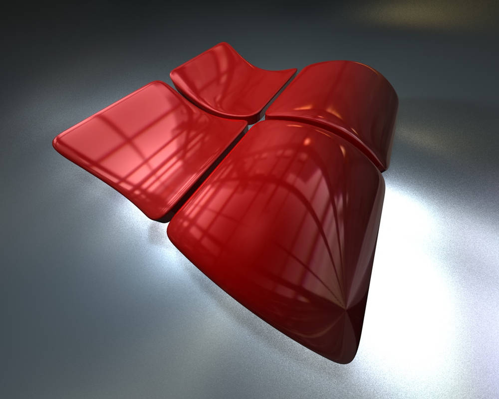 .Windows Logo_RED by Vaken on DeviantArt