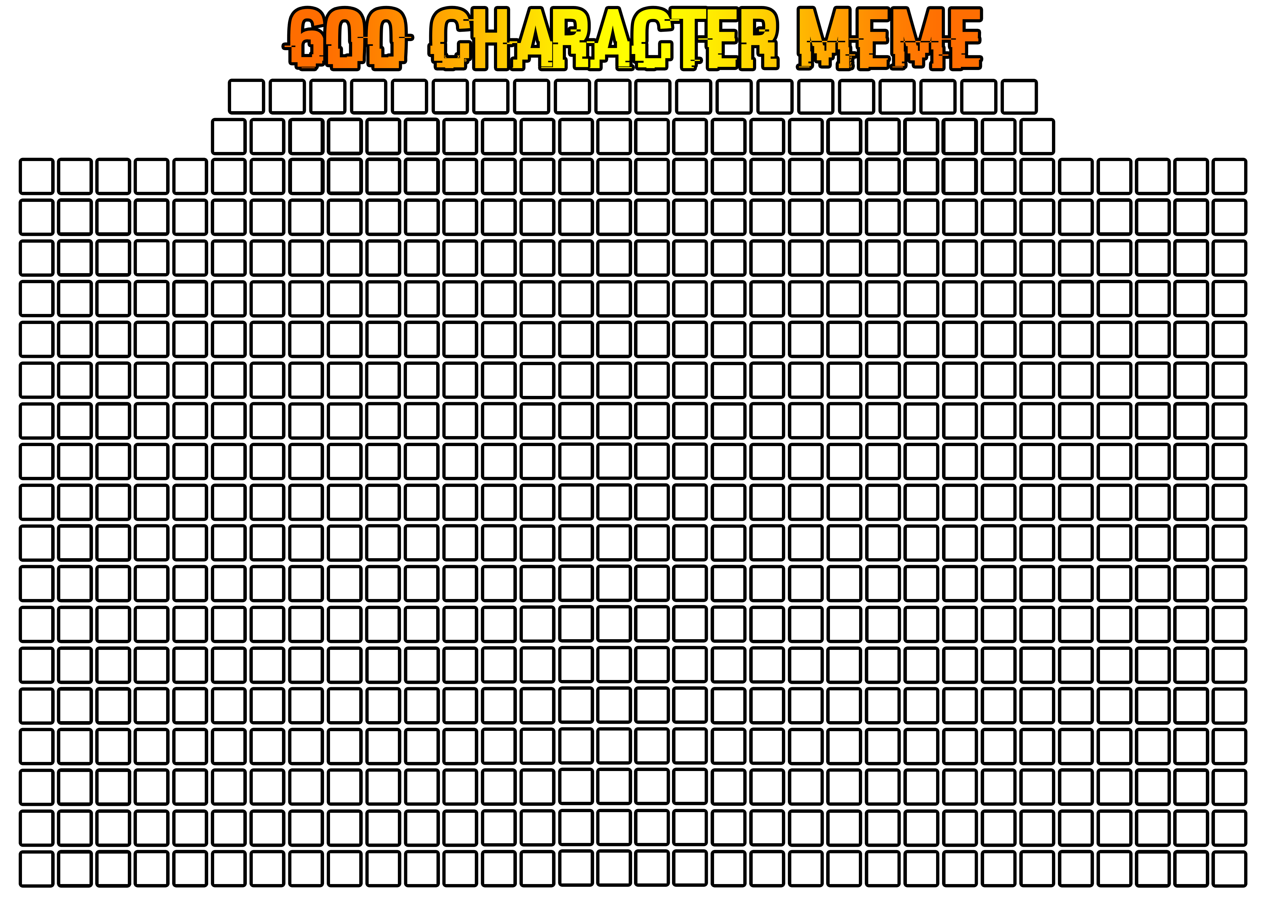 600 Character Meme Template by skouk234 on DeviantArt