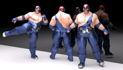 Raiden from King of Fighters by sedartonfokcaj on DeviantArt