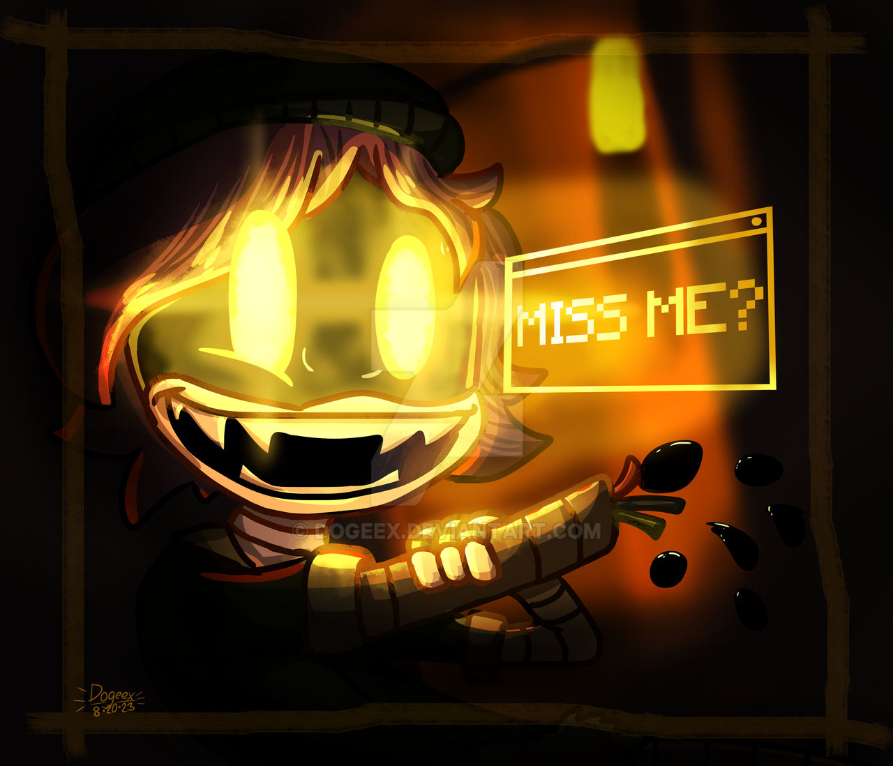 Miss Me Screen Redraw by Dogeex on DeviantArt
