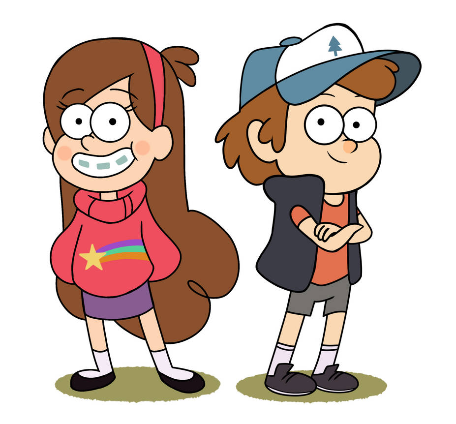 Mabel and Dipper Pines by shadouge4eternity on DeviantArt