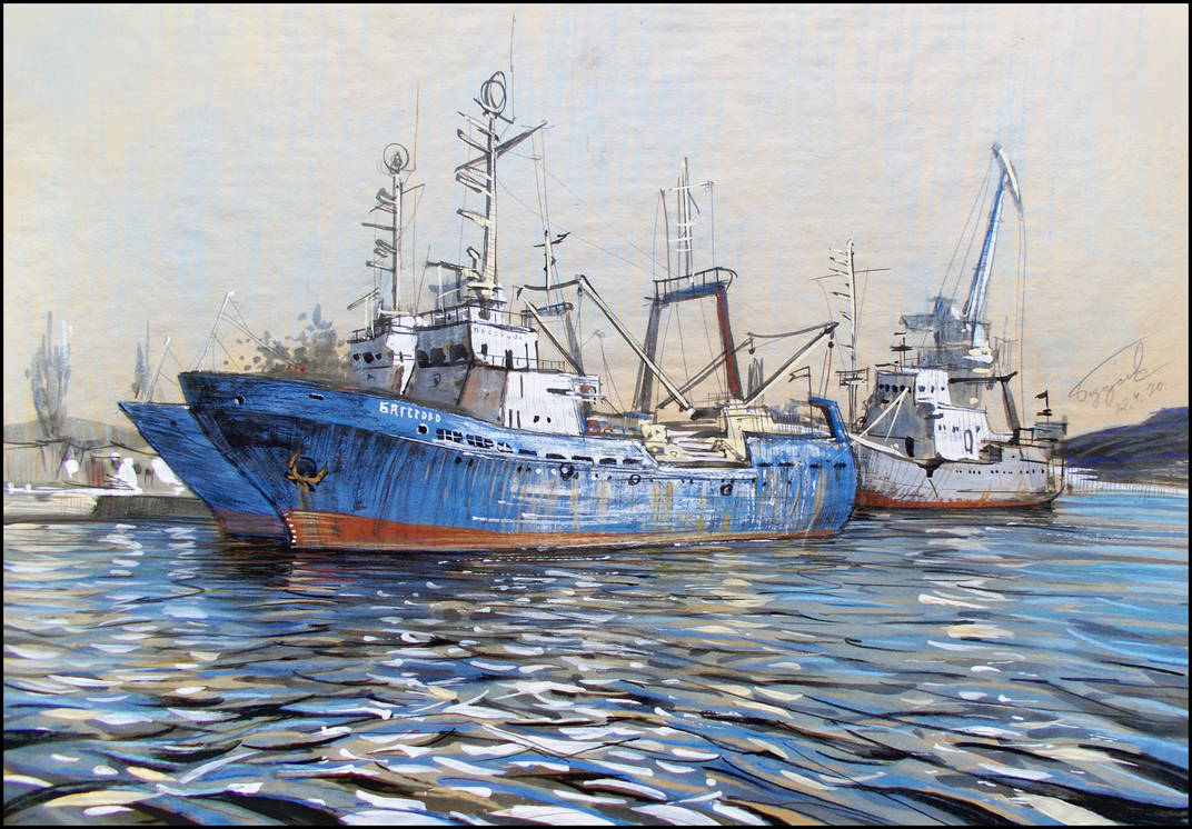 Trawler Inkerman SHIPS IN INKERMAN by Badusev on DeviantArt