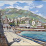 IN YALTA (EN-PLEIN-AIR SKETCH)