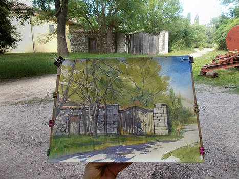 03.06.2023 - painting THE PALLAS HOMESTEAD GATE by Badusev