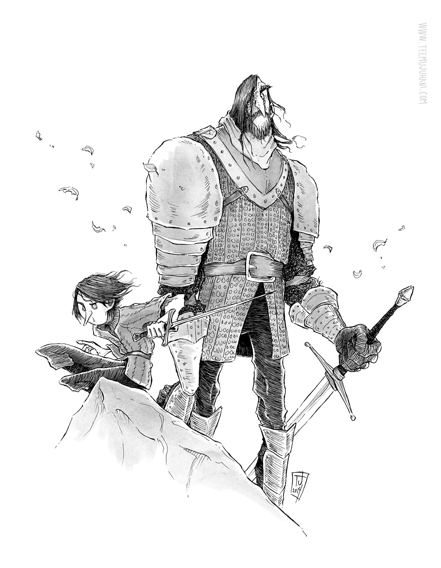 Game of Thrones - Arya Stark and The Hound