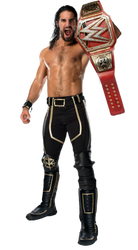 Seth Rollins Universal champion png render