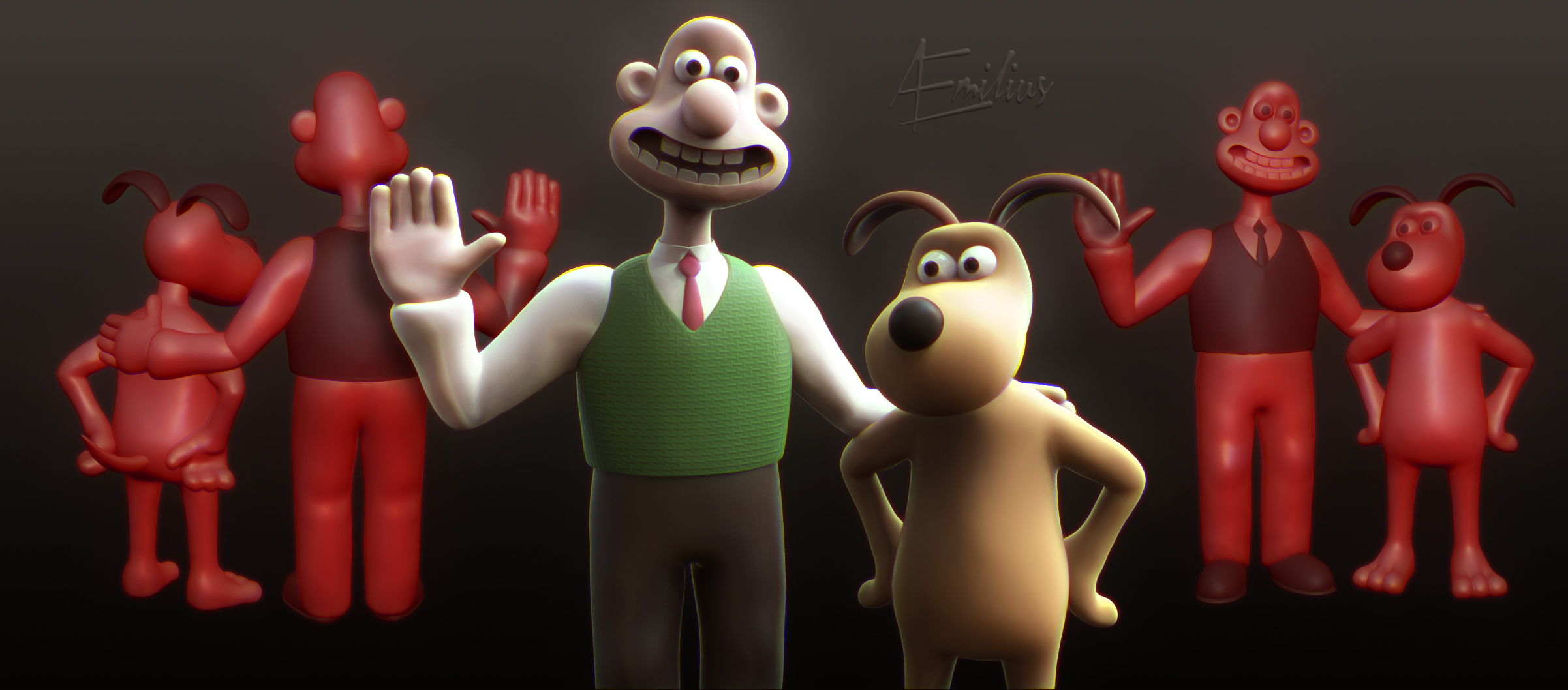 Wallace and Gromit (S.E.D.S. day 23)