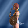 Teela (turntable animation)