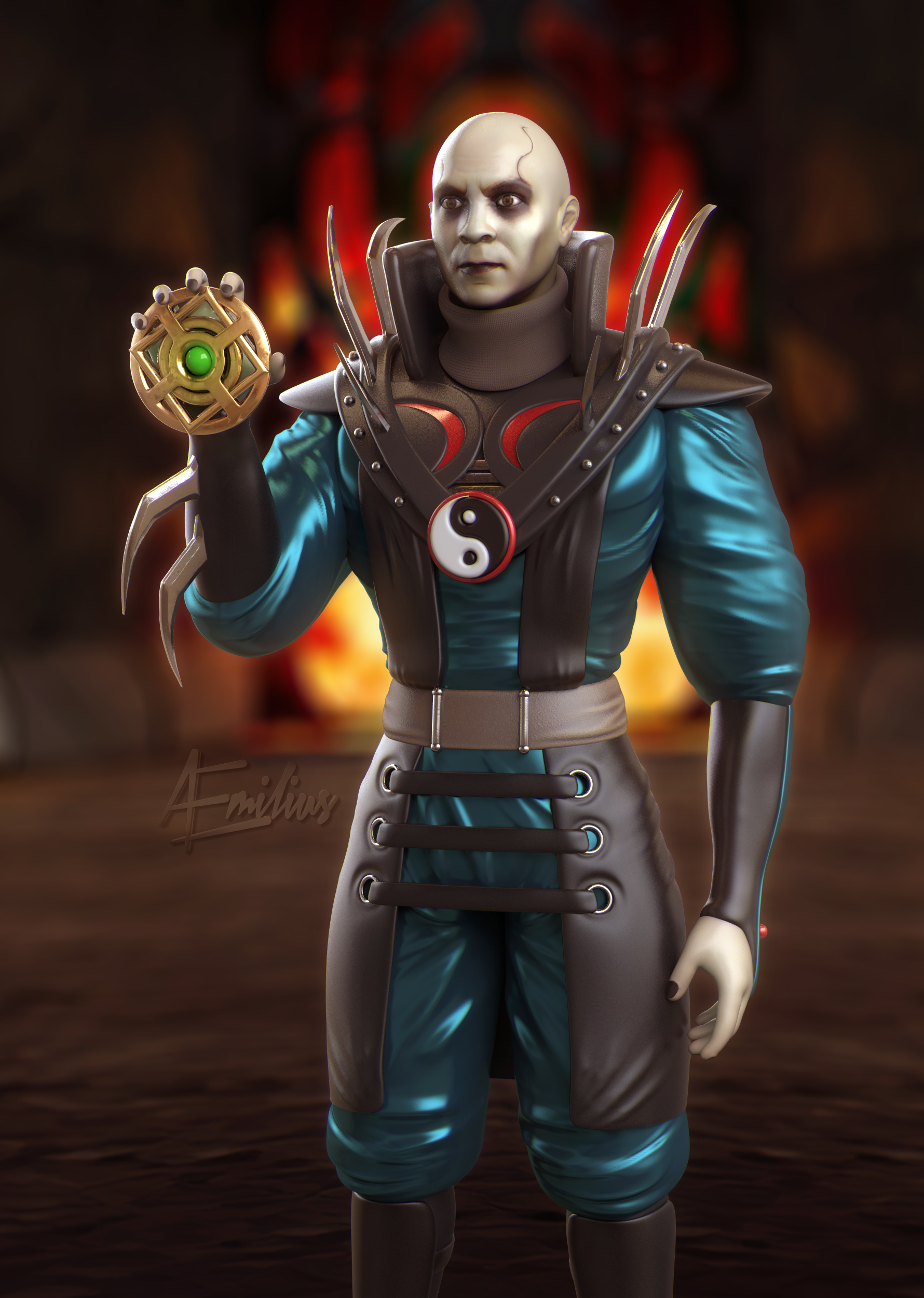 Quan Chi On MK ART FANS DeviantArt quan-chi-on-mk-art-fans-deviantart