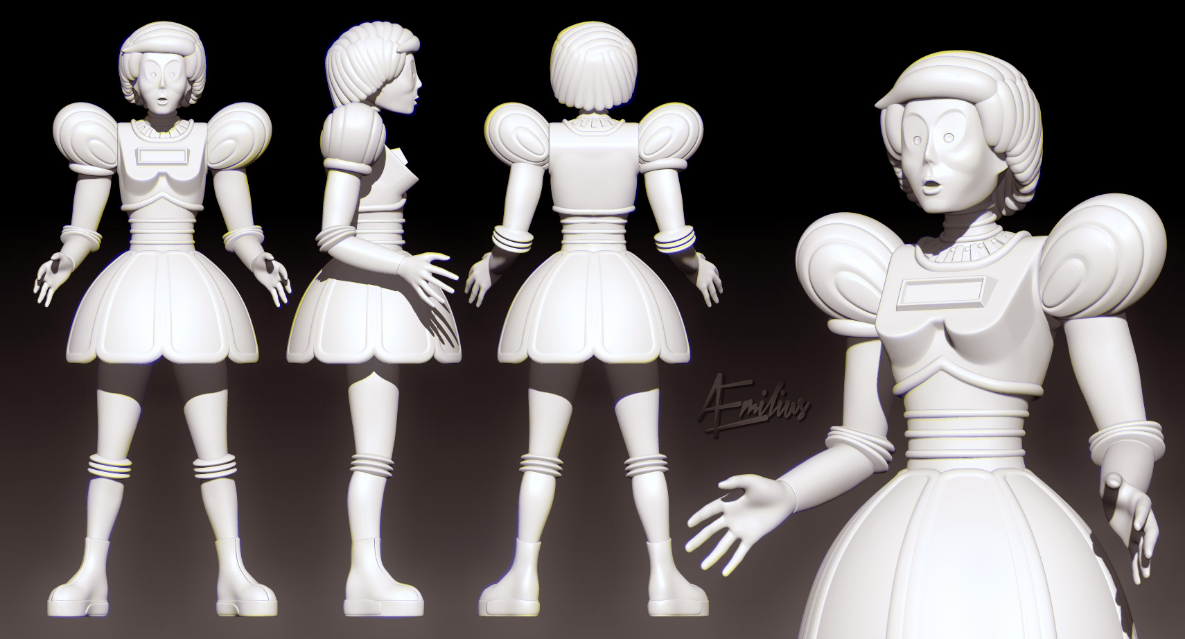 Dot Matrix by AEmiliusLives on DeviantArt
