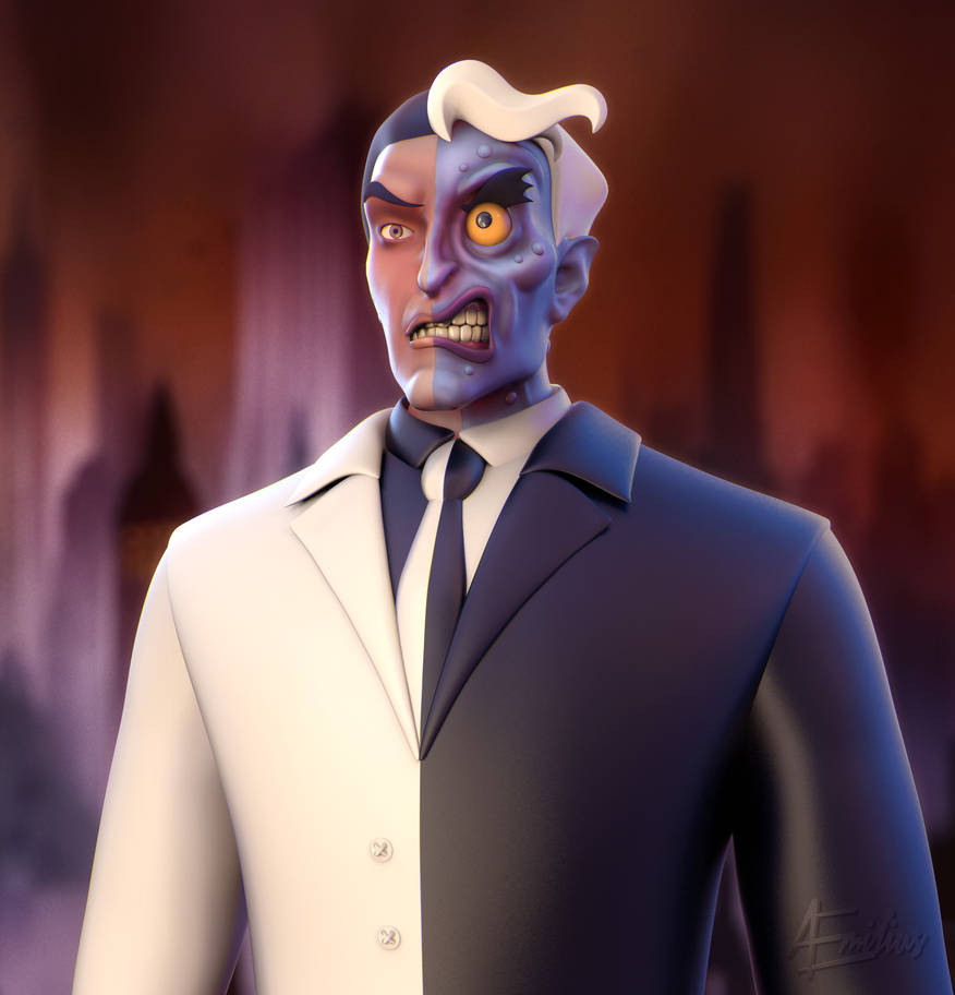 Two-Face by AEmiliusLives on DeviantArt