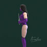 Mileena (turntable animation)