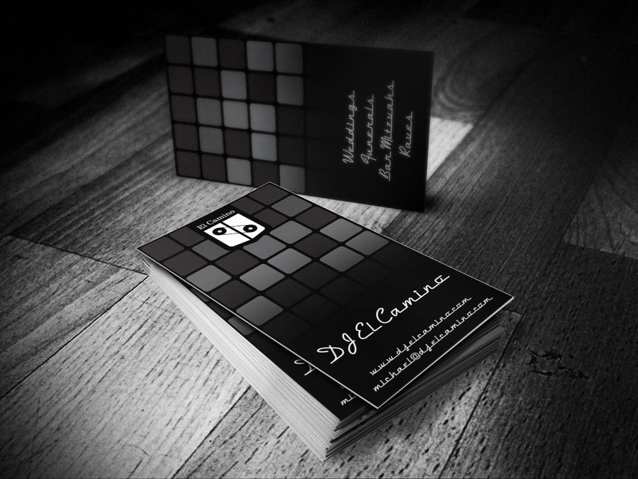 DJ El Camino Business Card