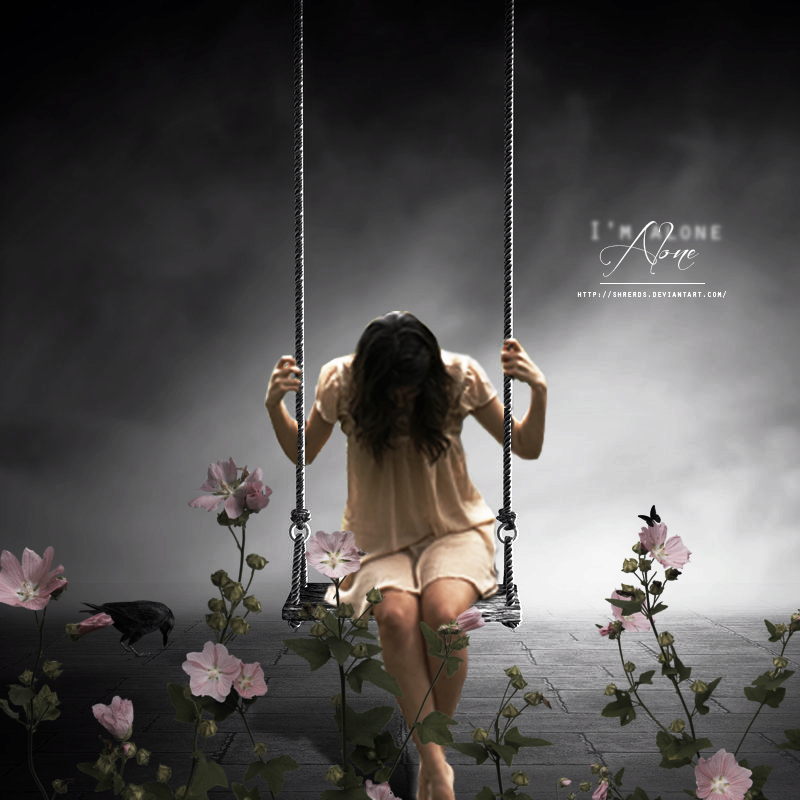 Photomanipulation. - I'm Alone. -