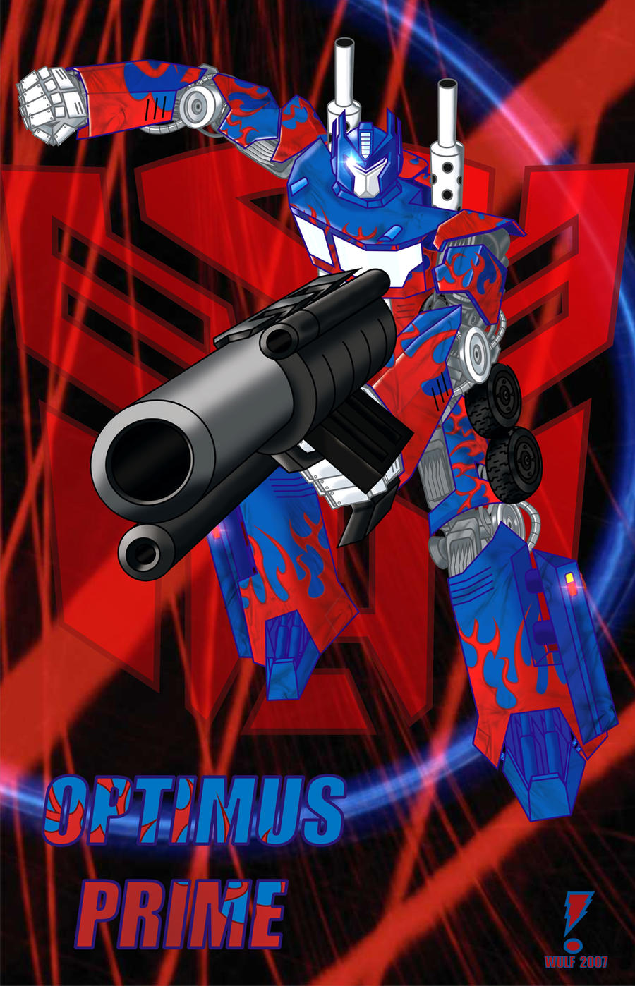 optimus prime by MannWulf on DeviantArt