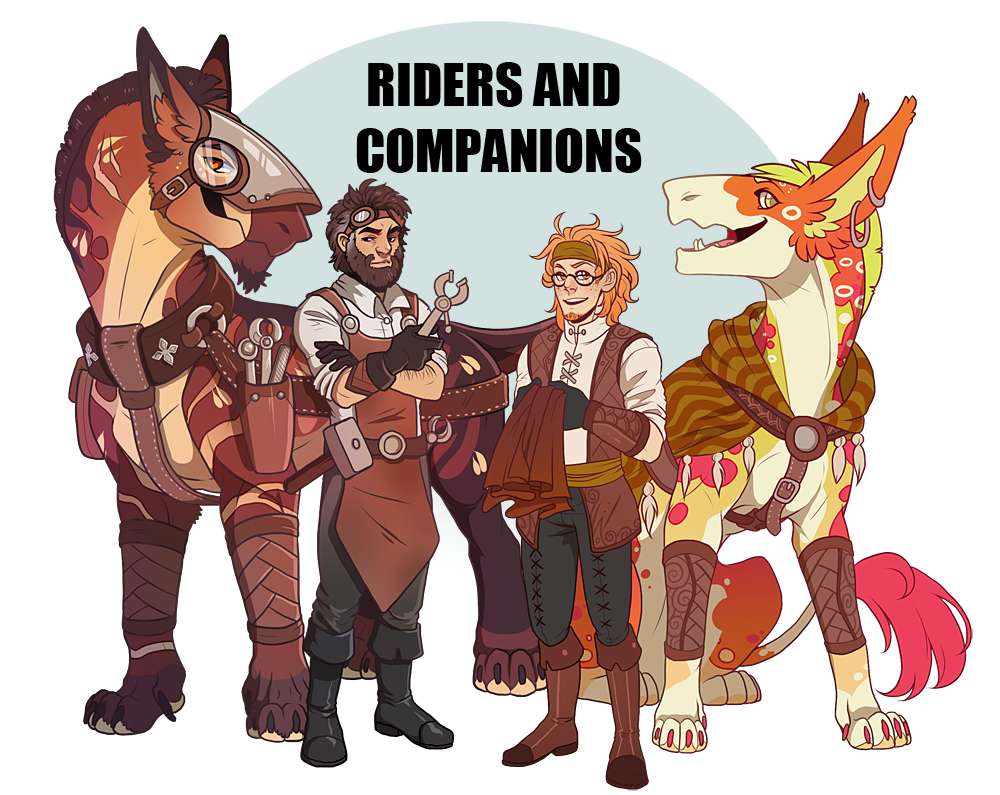 Rider/Companion info by Reos-Empire on DeviantArt