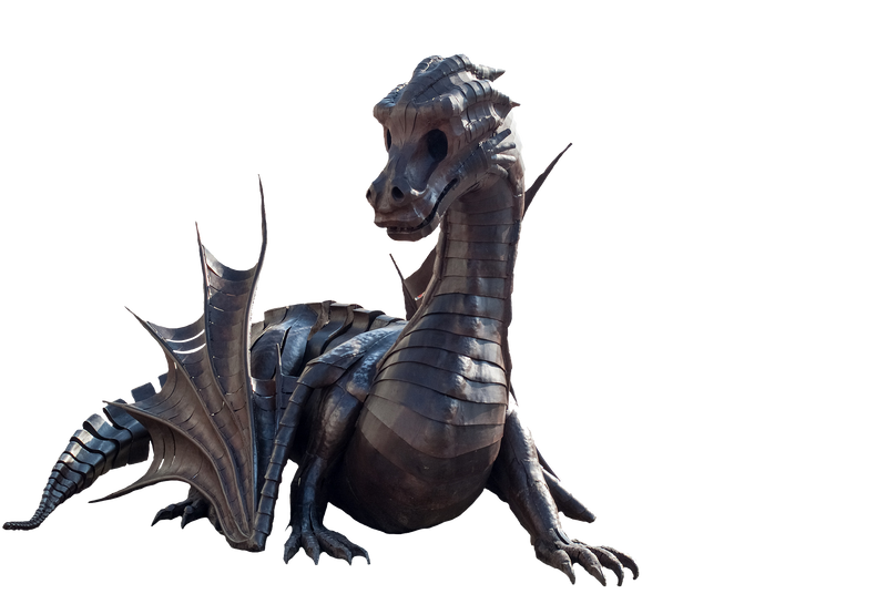 Dragon Statue PNG