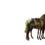 1800's Saddled Horse 5 PNG