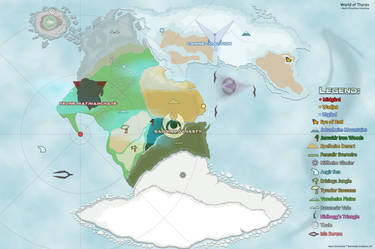 Aesir Chronicles World Map