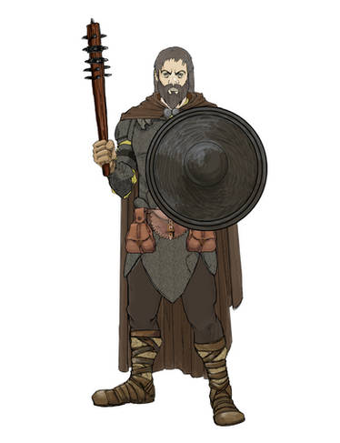 Plate-chainmail armor concept by Davethemaguss on DeviantArt