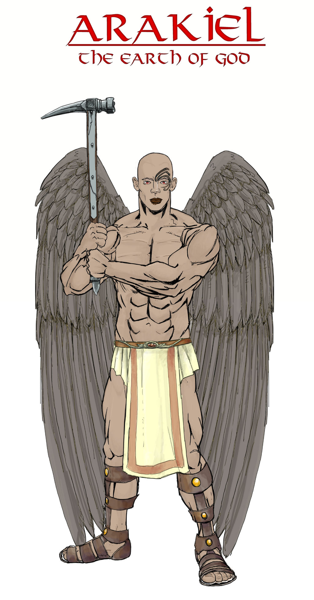 Araqiel Grigori - Arakiel, the Earth of God by CharlesWayneRobinson on DeviantArt