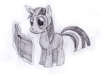 Twilight Sparkle as a filly