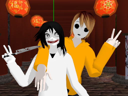 :gift: MMD Jeff and Masky