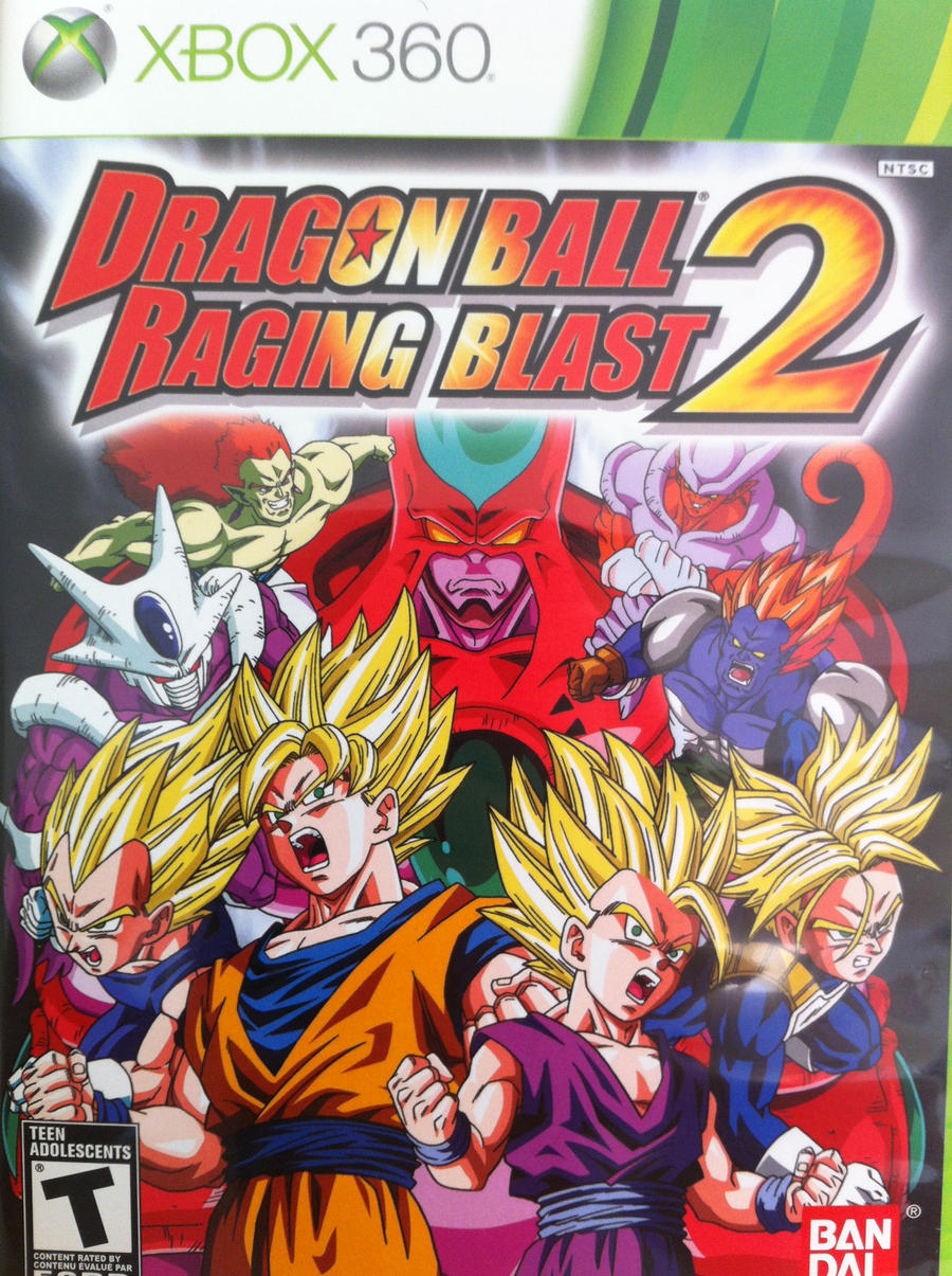 Dragon Ball Raging Blast 2 Cover by JustMiracleZ on DeviantArt